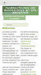 Mobile Screenshot of fahrradtouren-mit-gps.tino-eberl.de